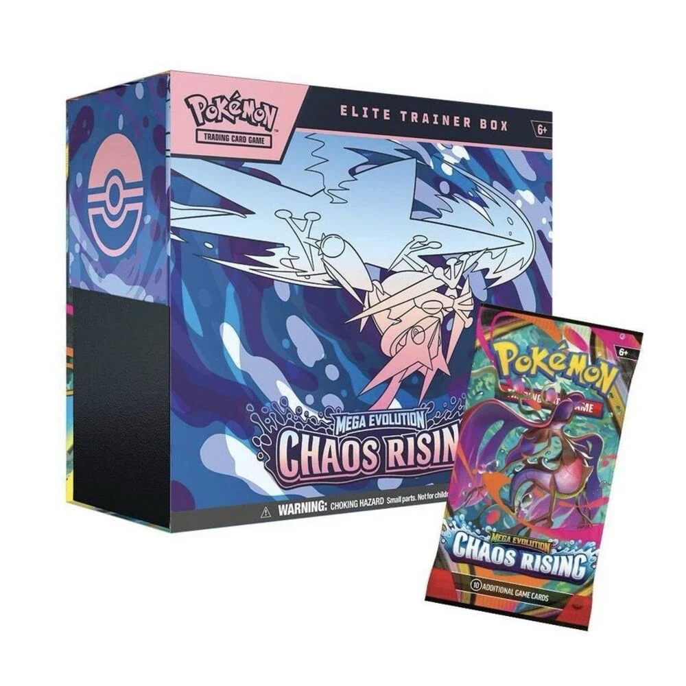 Pokémon TCG CHAOS RISING Elite Trainer Box ETB - Factory Sealed - NEW - IN HAND